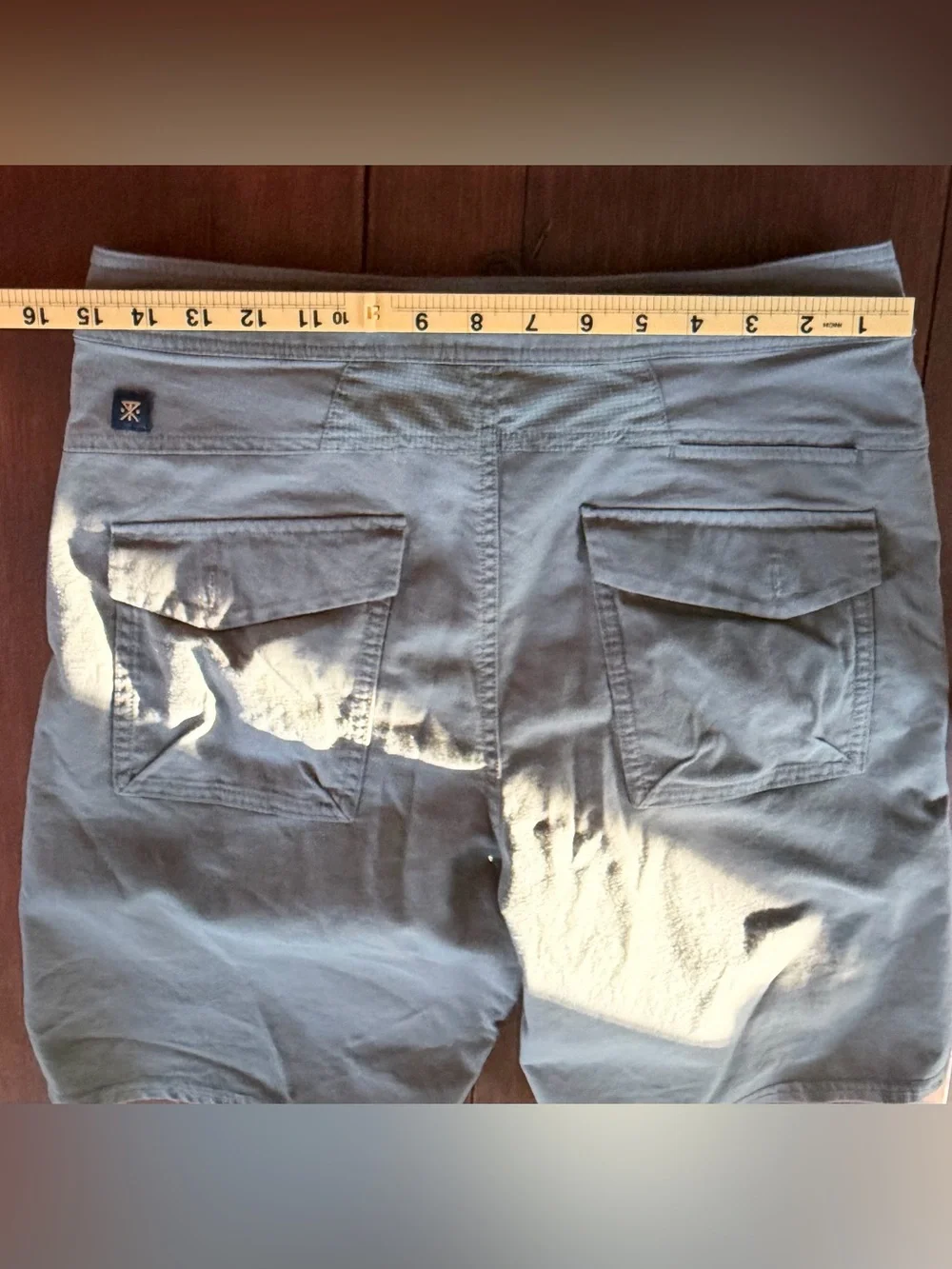 Roark Layover Traveler Shorts Grey Hybrid Stretch Sz 30